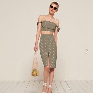 Size 6 reformation two piece